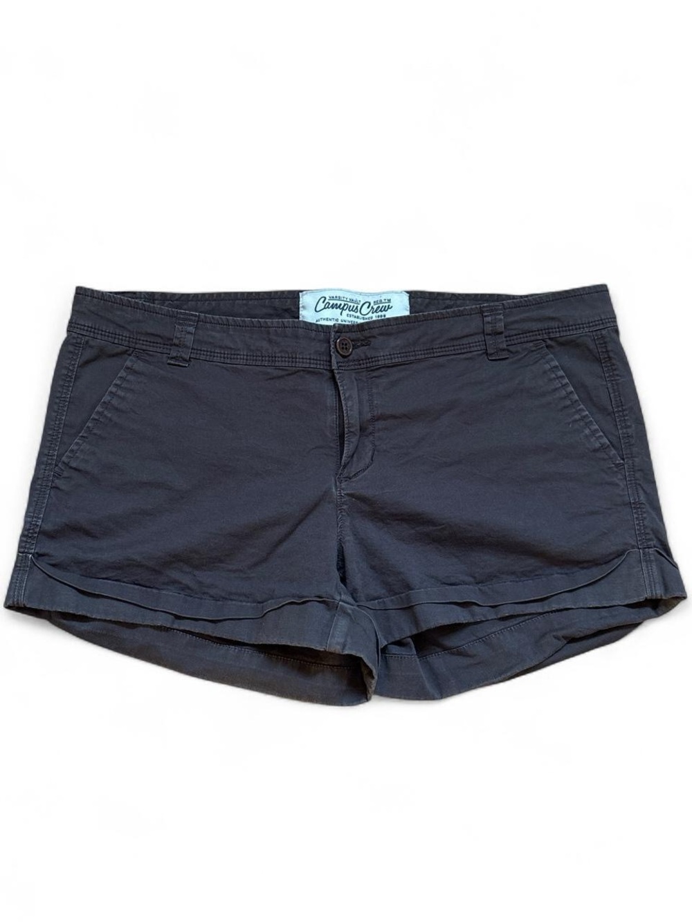 Campus Crew Dark Espresso Brown Chino Shorts